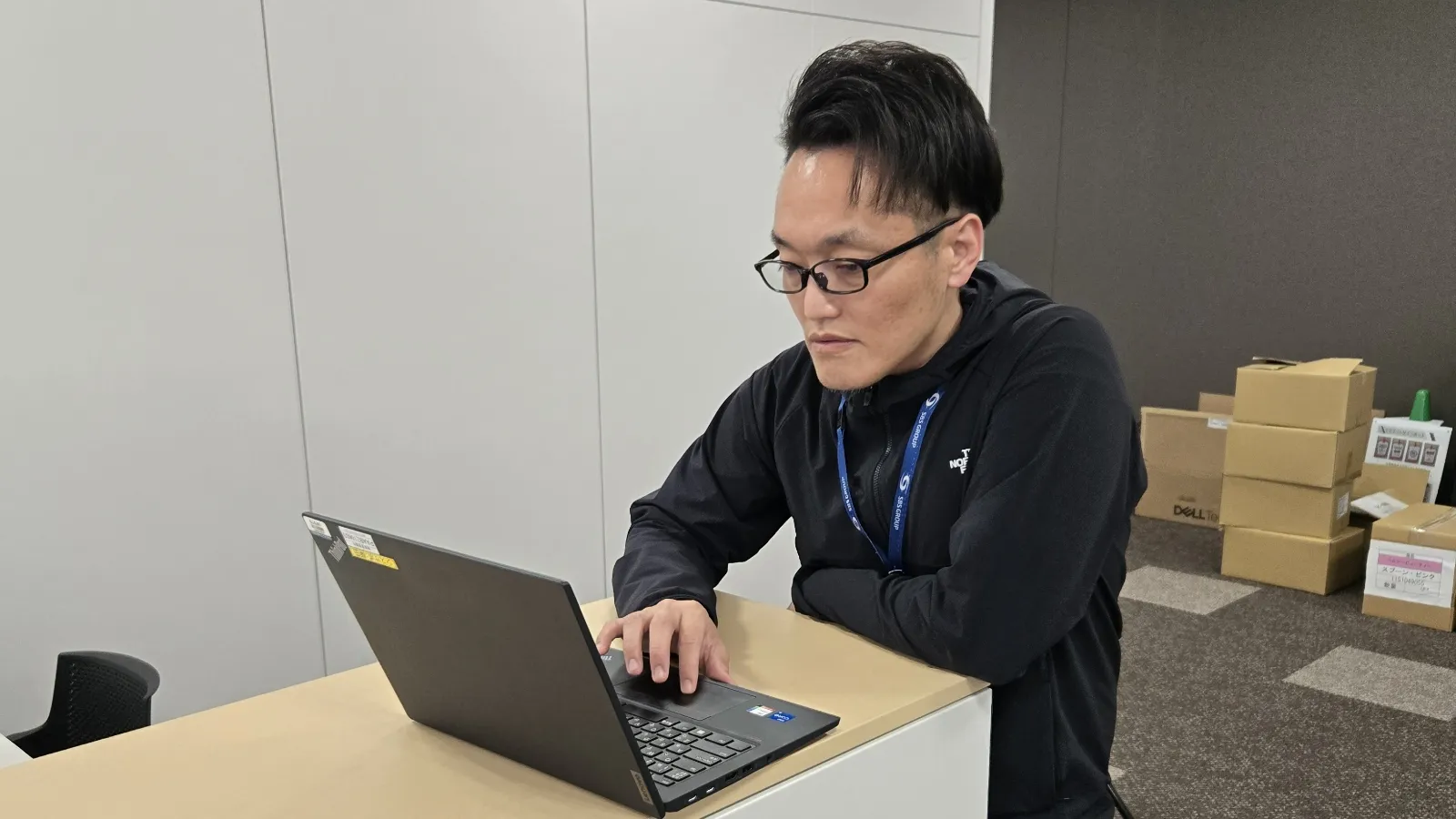 導入後の効率化された作業風景