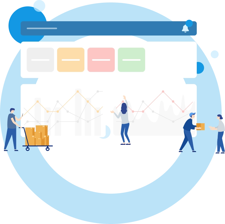 コマースロボの実績 - 受注管理・出荷管理ダッシュボード